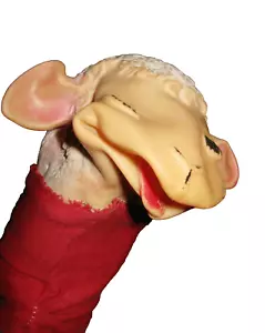 Vintage Shari Lewis 1960 Tarcher Lambchop Hand Puppet Lamb Chop - Picture 1 of 4