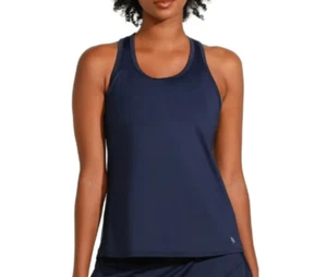 Camiseta sin mangas Eleven Venus Williams Race Day para mujer pequeña azul marino tenis pickleball - Imagen 1 de 3