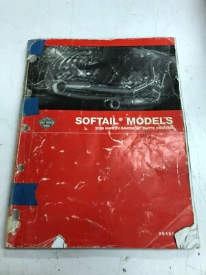 Catálogo de piezas de motocicleta Harley Davidson Softail Models 2006 P/N 99455-06 (G3) Foto 1 de 4