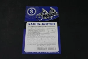 Age Pression Sachs Moteur Fichtel & Sachs Publicité Collector - Picture 1 of 5