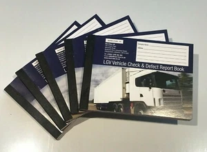 50 duplicate page Nil Defect Lorry Truck HGV Walk Around Check Book x5 - Picture 1 of 2