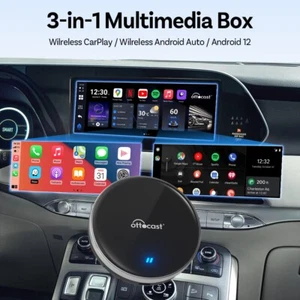 Ottocast P3 Lite Android AIBox Wireless CarPlay Adapter 4+64G w/Youtube+Tiktok - Bild 1 von 11