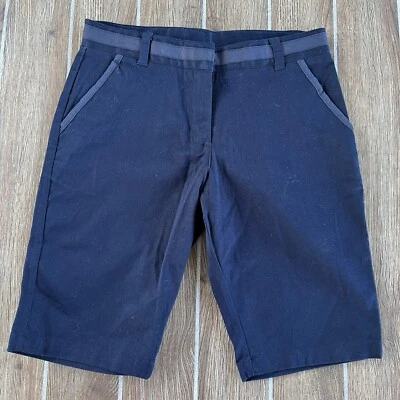 Bermudas de uniforme escolar azul marino para niñas Nautica 14 regulares Foto 1 de 4