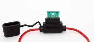 1X 5X 10X Mini Sicherungshalter PKW LKW Flachsicherung Sicherung halter 12V 24V - Picture 1 of 5