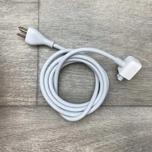 Cable de extensión de cable adaptador de alimentación de CA genuino Apple Apple Macbook Pro enchufe de EE. UU. - Imagen 1 de 5