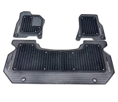 📌2019-25 RAM 1500 5-ГО ПОКОЛЕНИЯ ОГРАНИЧЕННЫЙ КОМПЛЕКТ НАПОЛЬНЫХ КОВРИКОВ ПЕРЕДНИЙ И ЗАДНИЙ КОМПЛЕКТ 6LY06TRMAC OEM - Изображение 1 из 4