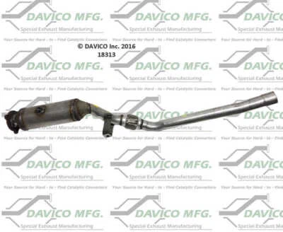 Convertidor catalítico-ajuste exacto Davico 18313 para 02-03 Audi A4 Quattro 3,0 L-V6 Foto 1 de 2