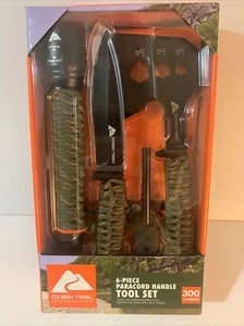 Ozark Trail 6-piece Camping Tool Set BRAND NEW IN BOX with Parachord Handles - Picture 1 of 5