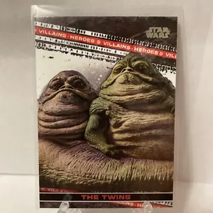 2022 Topps The Book of Boba Fett Heroes & Villains Insert #C-10, The Twins - Picture 1 of 2