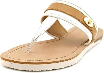 Sandalia Coach Eileen para mujer, tiza/desnudo, talla: 9,5 M Foto 1 de 4