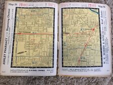 Morgan’s  MELBOURNE OLD MAP. HARD COVER. Map
