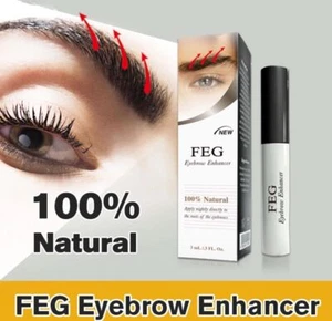 Organic 3ml Eyebrow Enhancer Growth Serum 100% Natural Liquid Oil - Picture 1 of 10