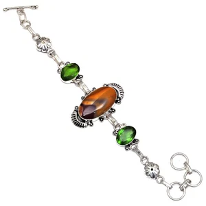 Wild Horse Jasper Gemstone Jewelry Bracelet Jasper 11.00 CTW - Picture 1 of 8