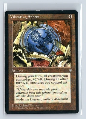 VIBRATING SPHERE – MTG Magic the Gathering Card – Ice Age – Rare - Image 1 of 4