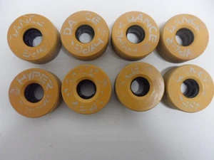 Set (8) Vintage Hyper Dance Rollschuhe Rollen 63MM 95A - Bild 1 von 11