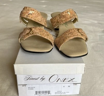 Sandalias Onex de corcho tostado talla 6 Foto 1 de 4