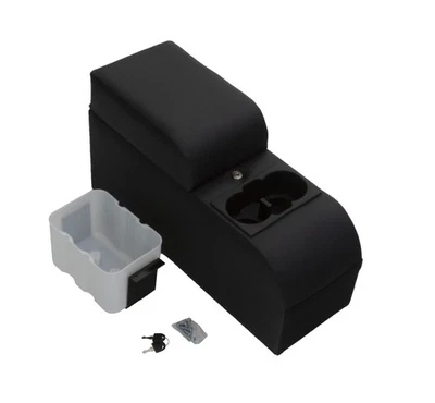 Rampage 32015R Black Denim Vinyl Padded Floor Console Kit for 76-86 Jeep CJ5/CJ7 - Imagem 1 de 4