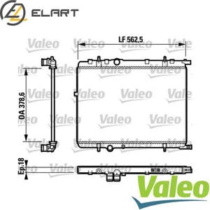 RADIATOR ENGINE COOLING 732890 FOR CITROËN XSARA/Van/Break PEUGEOT 307/SW 1.4L - Picture 1 of 6