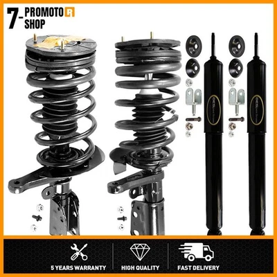 Front Struts w/ Coil Spring Rear Shock Absorbers fits 1995 Chevrolet Beretta - Изображение 1 из 4