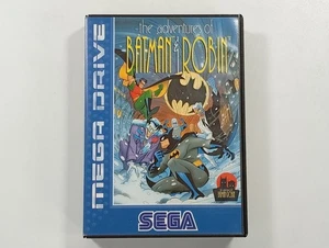 THE ADVENTURES OF BATMAN & ROBIN SEGA MEGADRIVE (MD) PAL-EURO (COMPLETE - MANUAL - Picture 1 of 10