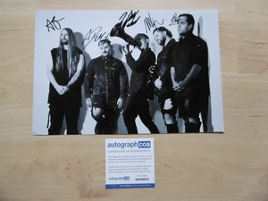 Foto autógrafos firmada por Lorna Shore Band de 8x12 pulgadas ACOA - Imagen 1 de 3