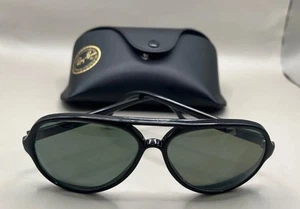 Ray Ban B&L Black Gray Cats? Nylon Sunglasses France With Case - Picture 1 of 10