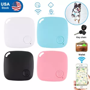 4x Bluetooth Mini GPS Location Device Tracking Tag Key Pet Child Finder Tracker - Picture 1 of 14