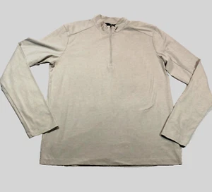 Kyodan Outdoor Womens 1/4 Zip Pullover Sz L Gray High Neck Long Sleeve - Picture 1 of 13