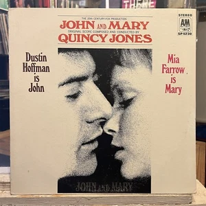[OST]~EXC LP~JOHN AND MARY~Original Score~Quincy Jones~[1970~A&M~Issue] - Picture 1 of 5