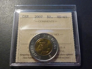 Canada two dollar 2007, Business strike ICCS MS-65 - Bild 1 von 3