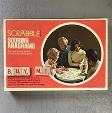 Vintage 1975 Scrabble Scoring Anagrams Game