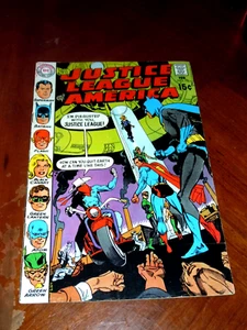 JUSTICE LEAGUE OF AMERICA #78 (1970) FINE (6.0) cond. KEY: Satelite HQ - Picture 1 of 6