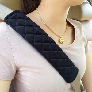 Universal Car Seat Belt Pads Cover,Seat Belt Shoulder Strap Covers Harness Pad f - Picture 1 of 12