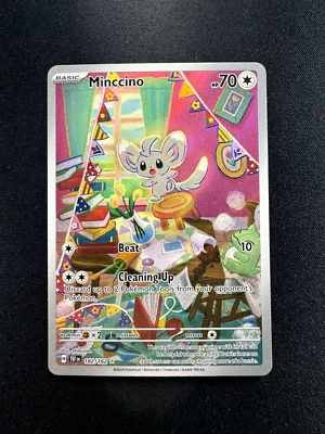 Minccino 182/162 Sv05: Temporal Forces Holo - English - Image 1 of 2