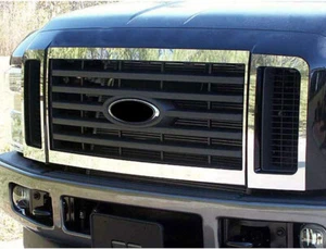 Equipamiento envolvente de rejilla cromada FX de lujo de 6 piezas para Ford Super Duty 2008 - Imagen 1 de 4