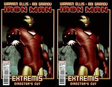Iron Man: Extremis - Director's Cut #2 (2010) Marvel Comics - 2 Comics