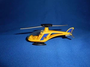 HELICOPTER AIRCRAFT D-HIGH Yellow Plastic Toy Vehicle Kinder Surprise Egg 1996 - Bild 1 von 6