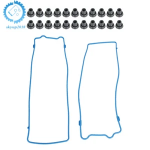 Engine Valve Cover Gaskets For 1996-2002 Ford Lincoln Mercury 4.6L SOHC V8 - Picture 1 of 8