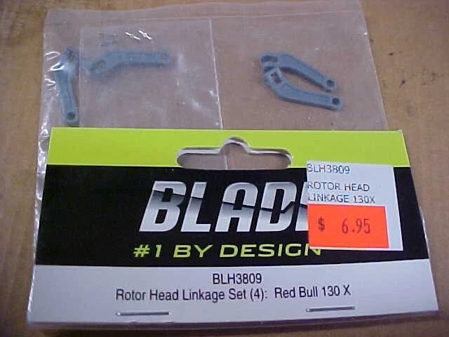 BLADE BLH3809 = ROTOR HEAD LINKAGE SET (4):  RED BULL 130 X (NEW) - Image 1 of 1