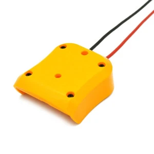 DIY Connection Output Adapter Dock Power Holder for Dewalt 12V Li-Ion Battery