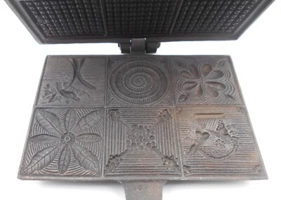 ANCIEN GAUFRIER MOULE HOSTIES A OUBLIES DE MARIAGE  DE MARQUE FONSAR - Photo 1/4