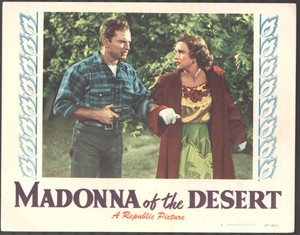Madonna of the Desert 11x14 Lobby Card #3 Lynne Roberts Don Castle