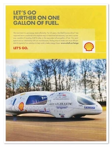 Anuncio de revista impresa a página completa Shell Petroleum Eco-Marathon Lycée La Joliverie 2011 - Imagen 1 de 4