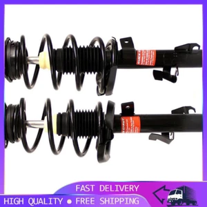 Monroe Quick Struts Pair Front Shocks Set Fits Mazda 5 06-10 Fits Mazda 3 04-09 - Picture 1 of 6