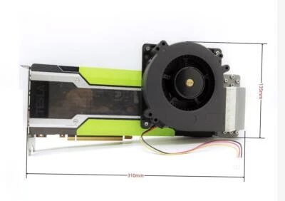 Nvidia Tesla P40 GPU 24GB GDDR5 PCIE Accelerator Card with Cooling Fan - Image 1 of 4