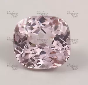 Cojín suelto de poudretteita rosa natural certificado 11,20 quilates piedras preciosas sueltas - Imagen 1 de 5
