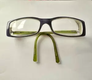 Versace Brillengestell Mod 3051-B480 blau/grün 53-16-130 rechteckig Italy - Bild 1 von 10
