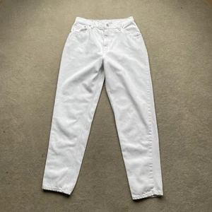 Levis 551 Vintage 90s Women’s Made in USA Tapered Jeans White Size W30 W32 - Picture 1 of 22