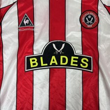 Rare Original Sheffield United 1999/2000 Home Football Shirt Excellent Medium