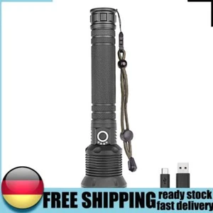 XHP70 LED Portable Flashlight 3 Modes 2000LM USB Rechargeable IPX4 Waterproof - Bild 1 von 15